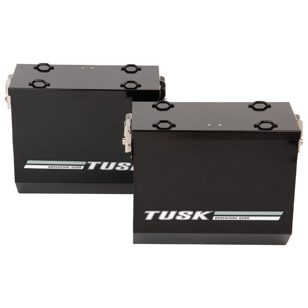 Tusk Aluminum Panniers with Pannier Racks Royal Enfield Himalayan 2016–2023