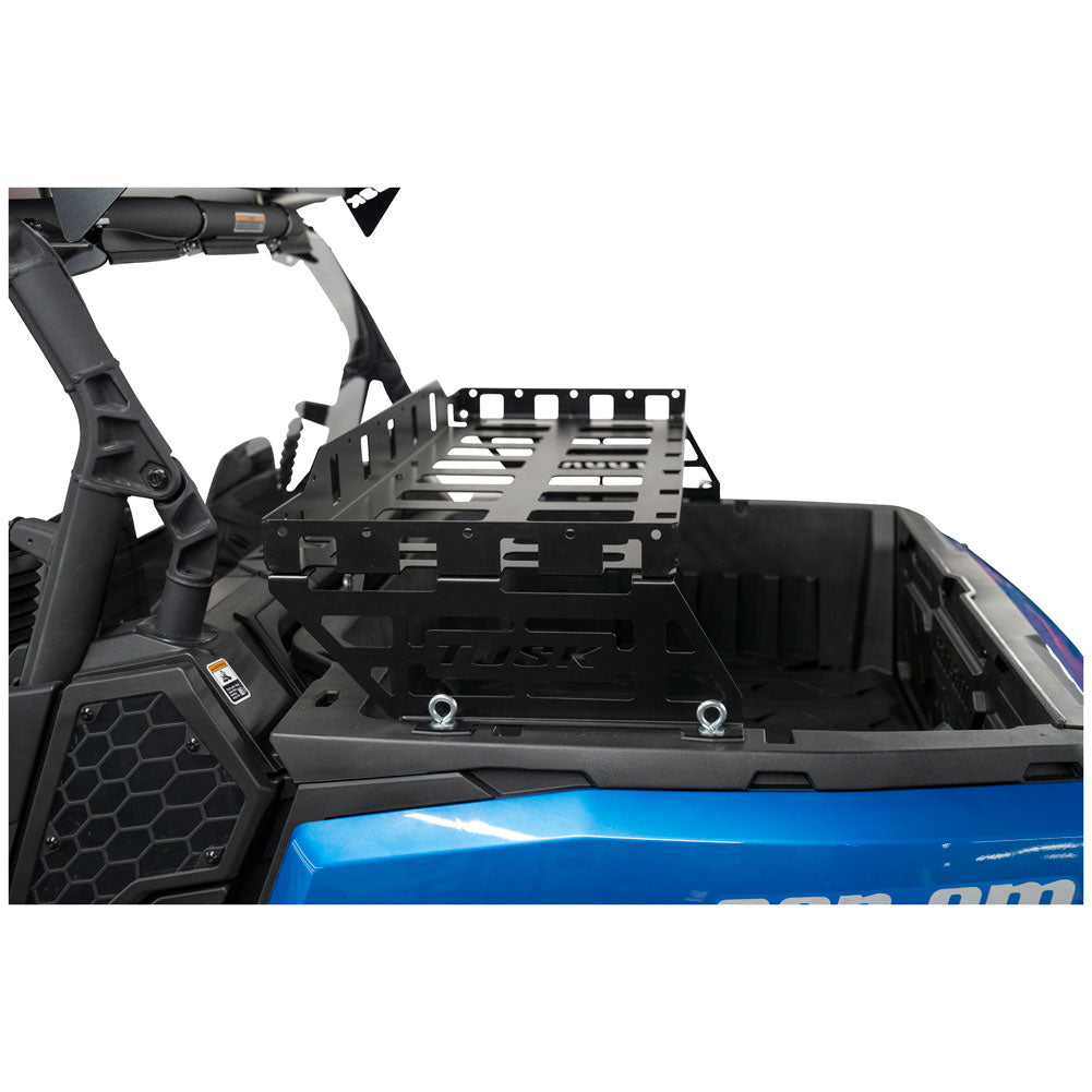 Tusk Cargo Rack Regular Black Powder Coated Can-Am Commander 2021–2025 - Adventure Parts