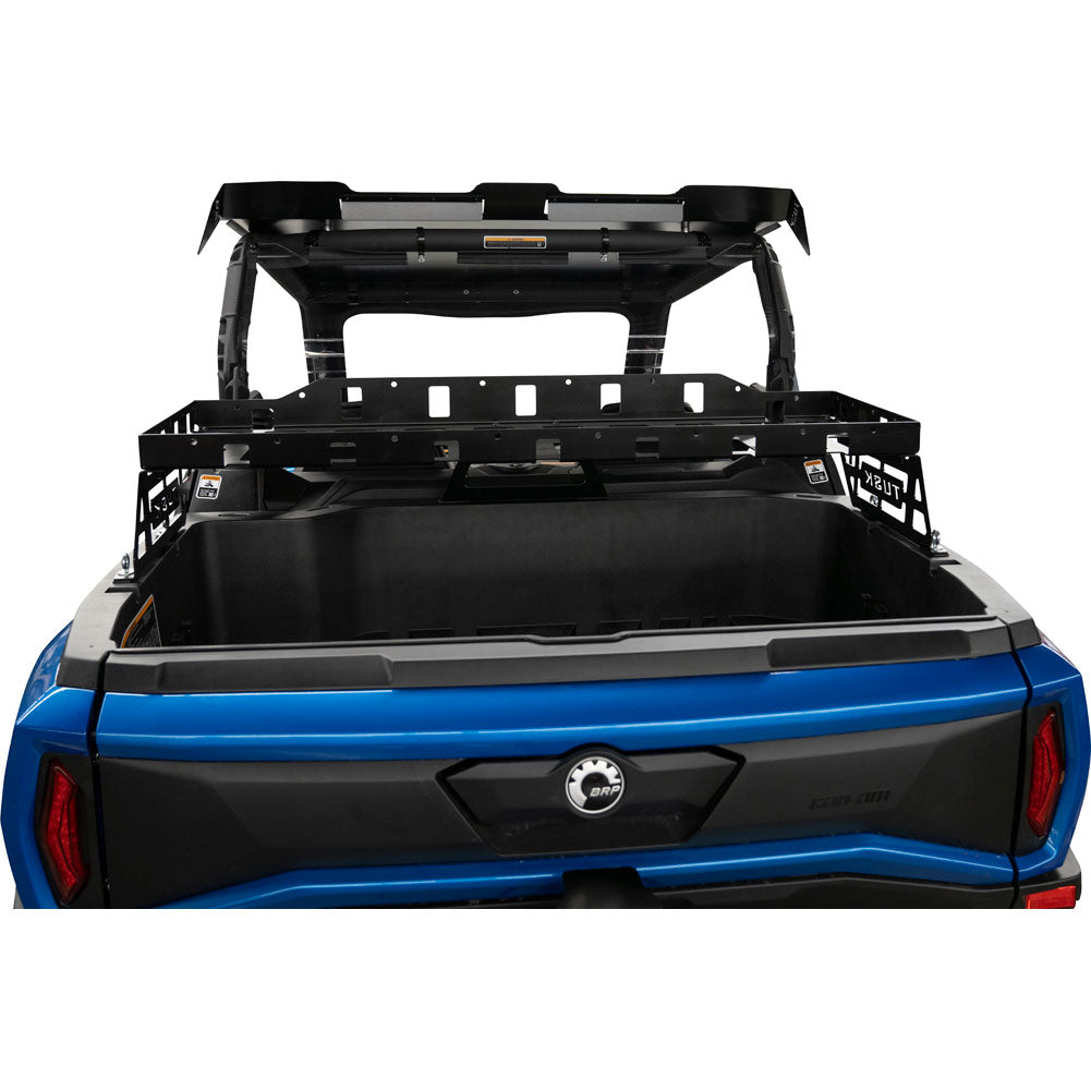 Tusk Cargo Rack Regular Black Powder Coated Can-Am Commander 2021–2025 - Adventure Parts
