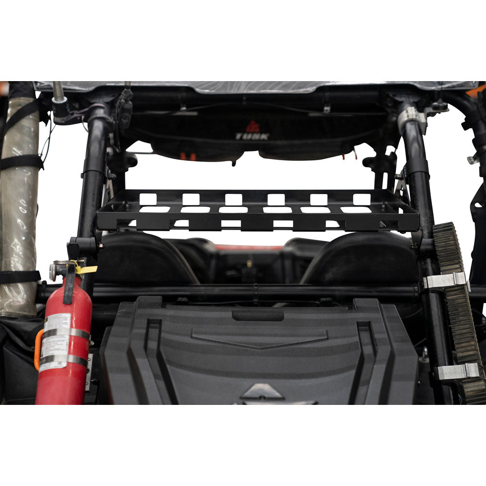 Tusk Cargo Rack Regular Black Powder Coated Polaris RZR 2014–2023 - Adventure Parts