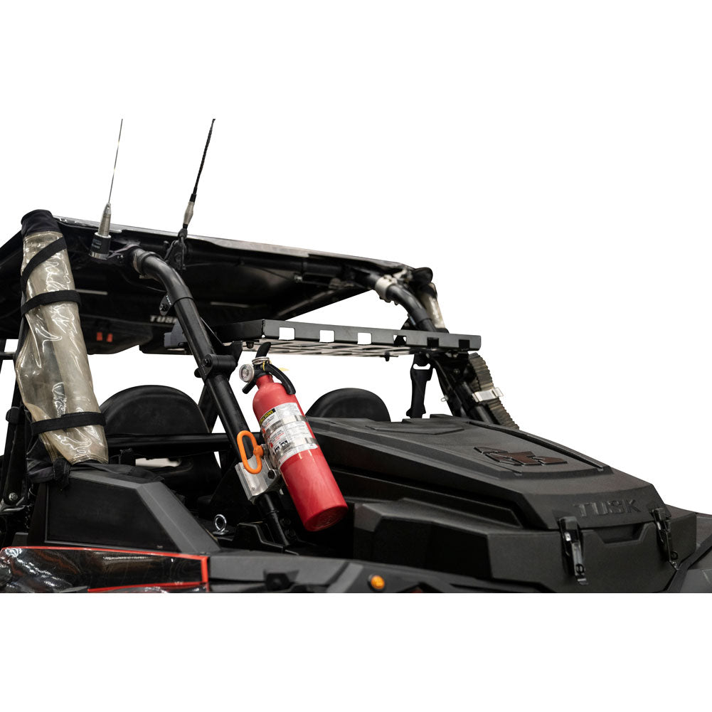 Tusk Cargo Rack Regular Black Powder Coated Polaris RZR 2014–2023 - Adventure Parts