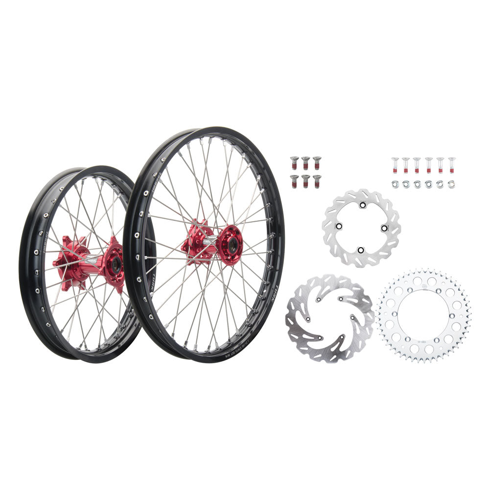 Tusk Impact Complete Front/Rear Wheel Package Yamaha YZ250F 2019–2025 - Adventure Parts