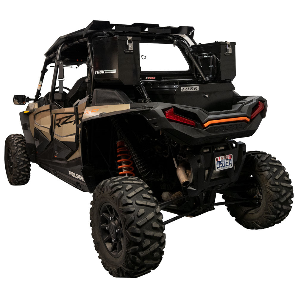 Tusk Journey Cargo Kit Aluminum Box Polaris RZR XP 1000 2016-2023 - Adventure Parts