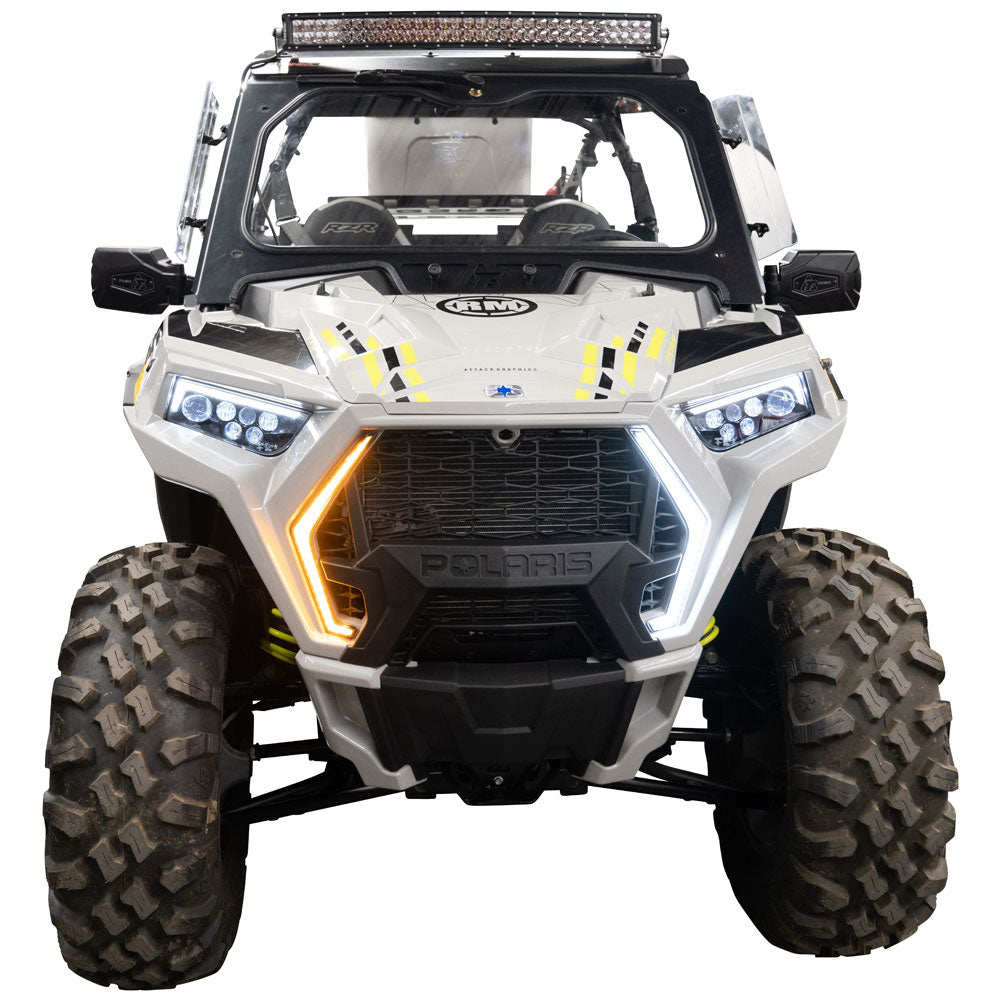 Tusk LED Front Accent Lights with Turn Signals Polaris RZR 900 Trail Premium 2018-2025 - Adventure Parts