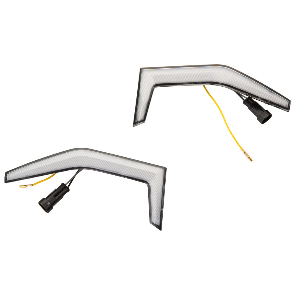 Tusk LED Front Accent Lights with Turn Signals Kawasaki Teryx KRX 1000 2020–2025 - Adventure Parts