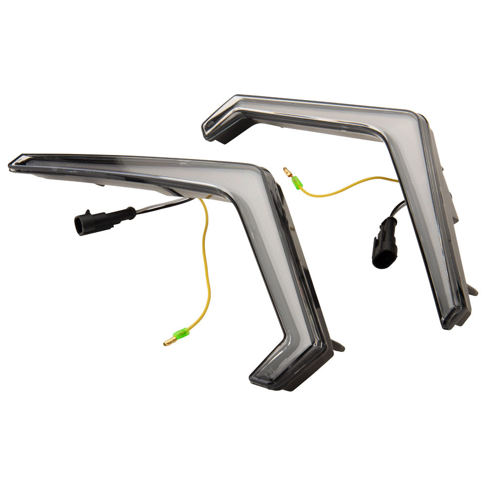 Tusk LED Front Accent Lights with Turn Signals Polaris RZR 900 Trail Premium 2018-2025 - Adventure Parts