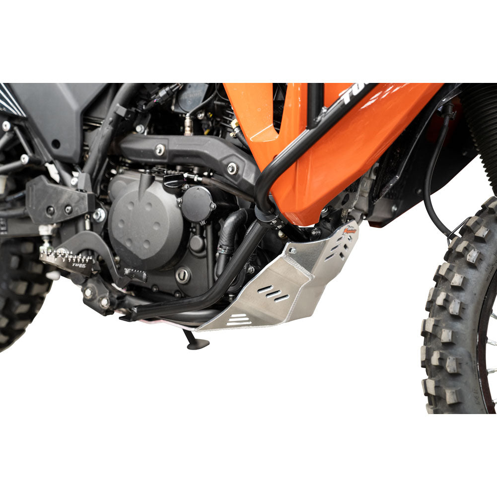 Tusk Lower Crash Bars Black Kawasaki KLR 650 2022-2025 - Adventure Parts