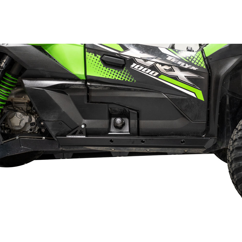 Tusk Rock Sliders Black Kawasaki Teryx KRX 1000 2020–2025 - Adventure Parts