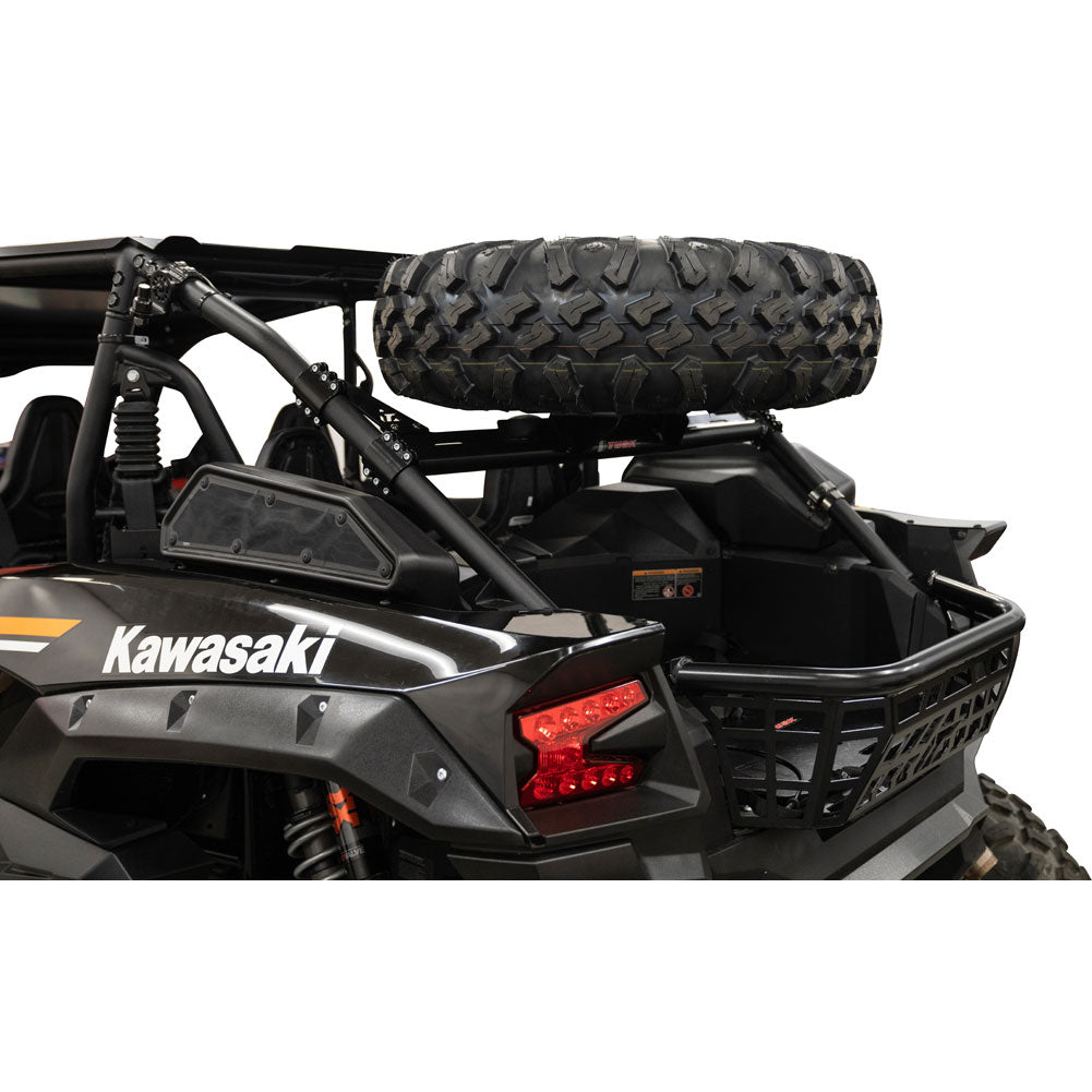 Tusk Spare Tire Carrier Kawasaki Teryx KRX4 1000 2023-2025 - Adventure Parts