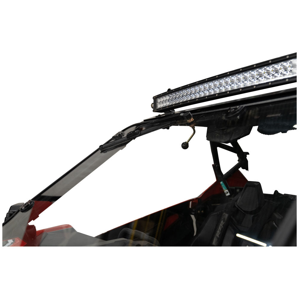 Tusk UTV Full View Glass Windshield with Windshield Wiper Polaris Sport Roof Polaris RZR Pro XP 4 Premium 2020–2024 - Adventure Parts