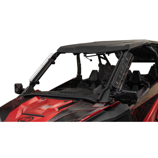 Tusk UTV Full View Glass Windshield with Windshield Wiper Polaris Sport Roof Polaris RZR Pro XP 4 Premium 2020–2024 - Adventure Parts