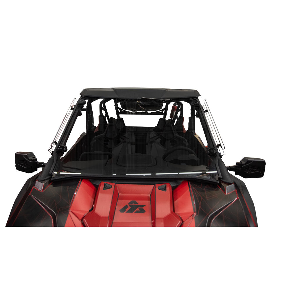 Tusk UTV Full View Glass Windshield with Windshield Wiper Polaris Sport Roof Polaris RZR Pro XP 4 Premium 2020–2024 - Adventure Parts