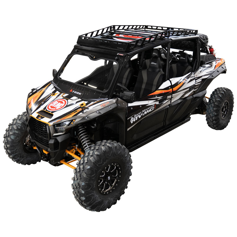 Tusk UTV Adventure Roof Rack Rack Only Kawasaki Teryx KRX4 1000 2023-2025 - Adventure Parts