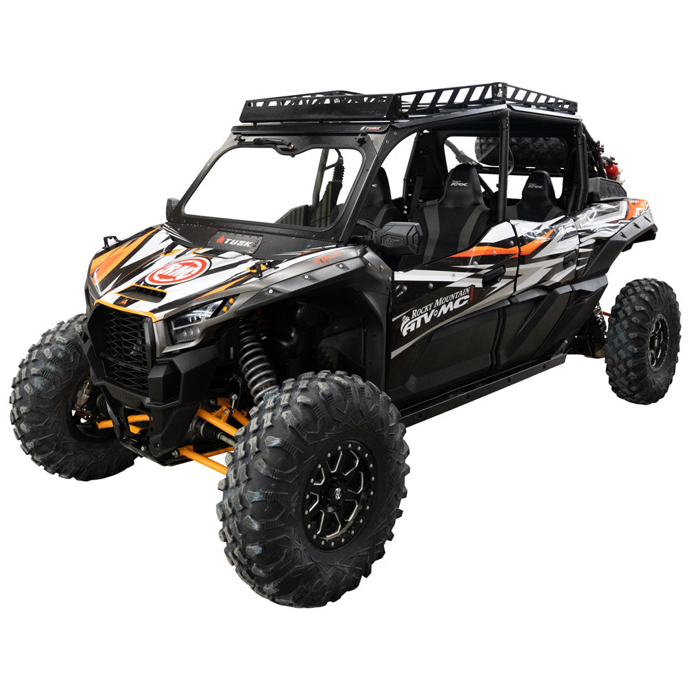 Tusk UTV Adventure Roof Rack Rack Only Kawasaki Teryx KRX4 1000 2023-2025 - Adventure Parts
