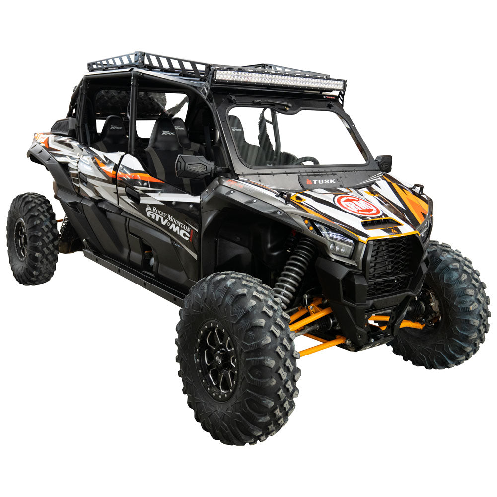 Tusk UTV Adventure Roof Rack Rack Only Kawasaki Teryx KRX4 1000 2023-2025 - Adventure Parts