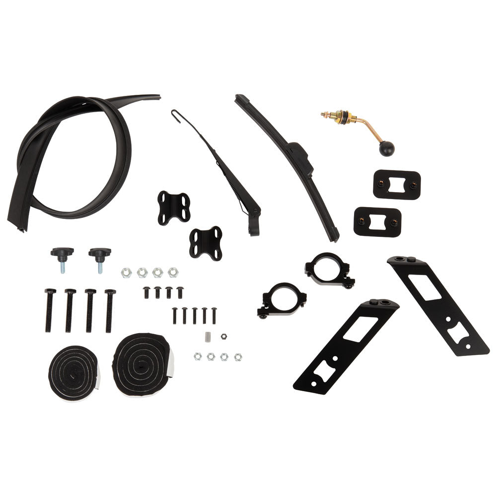 Tusk UTV Folding Glass Windshield with Windshield Wiper Polaris RZR 900 Trail 2014–2020 - Adventure Parts