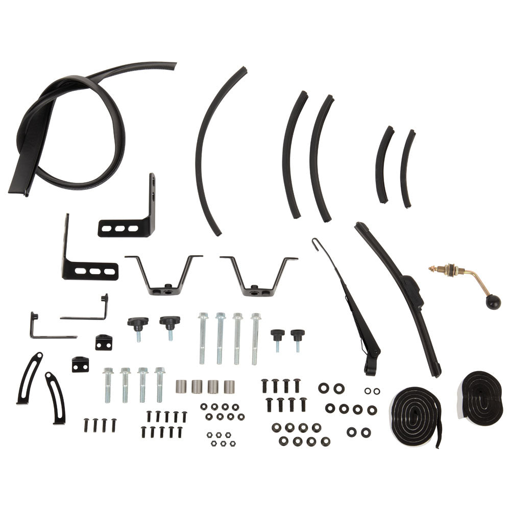 Tusk UTV Folding Glass Windshield with Windshield Wiper Honda Talon 1000R 2019–2024 - Adventure Parts