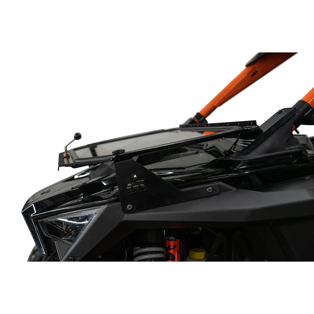 Tusk UTV Folding Glass Windshield with Windshield Wiper Polaris RZR Pro R 4 Premium 2022–2025 - Adventure Parts