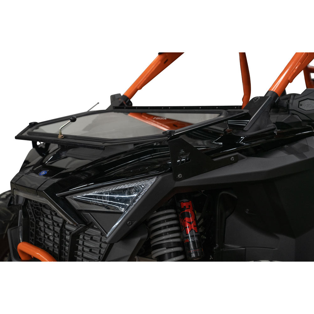 Tusk UTV Folding Glass Windshield with Windshield Wiper Polaris RZR Pro R 4 Premium 2022–2025 - Adventure Parts