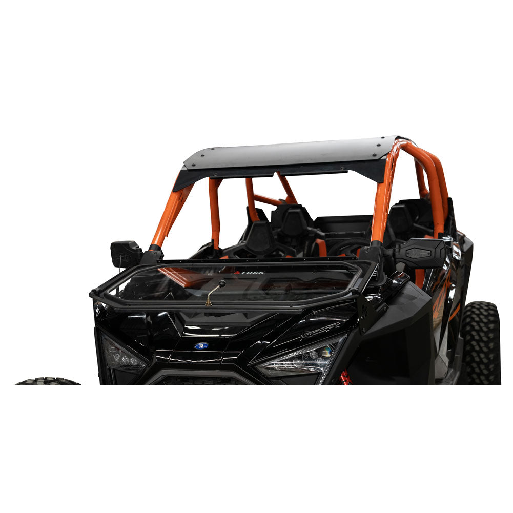 Tusk UTV Folding Glass Windshield with Windshield Wiper Polaris RZR Pro R 4 Premium 2022–2025 - Adventure Parts