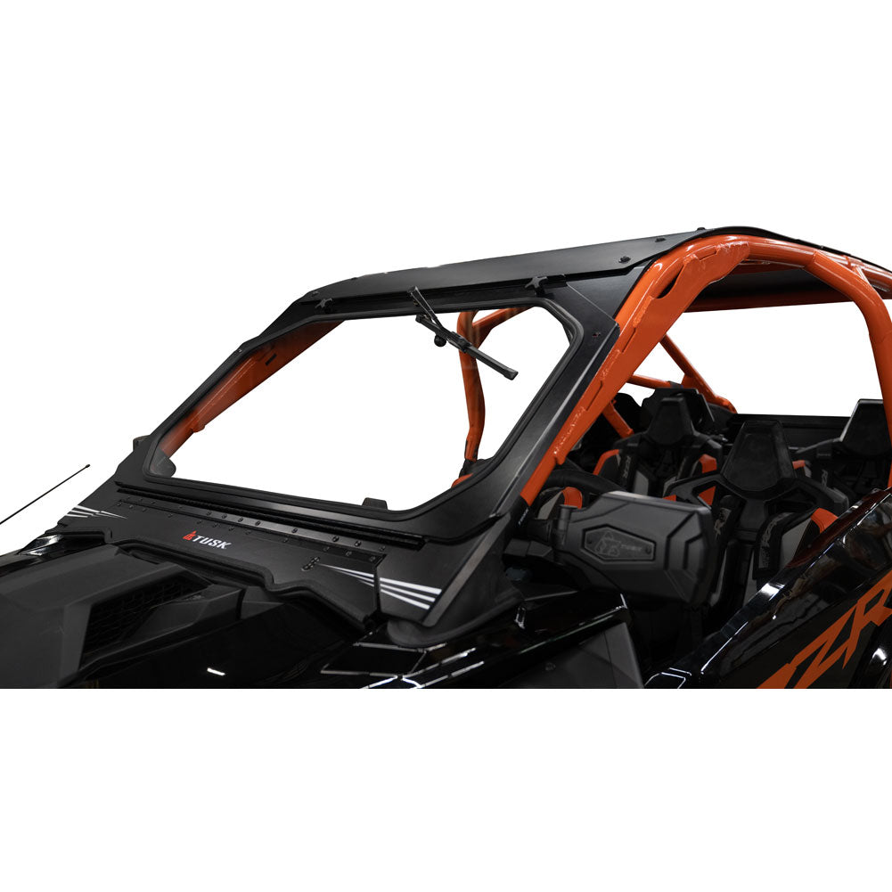 Tusk UTV Folding Glass Windshield with Windshield Wiper Polaris RZR Pro R 4 Premium 2022–2025 - Adventure Parts