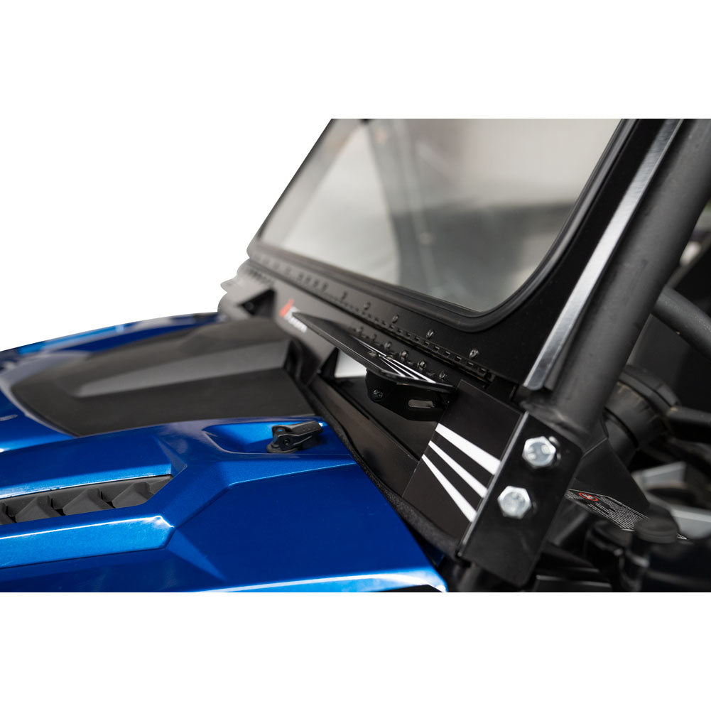 Tusk UTV Folding Glass Windshield with Windshield Wiper Yamaha Wolverine RMAX2 1000 2021-2025 - Adventure Parts