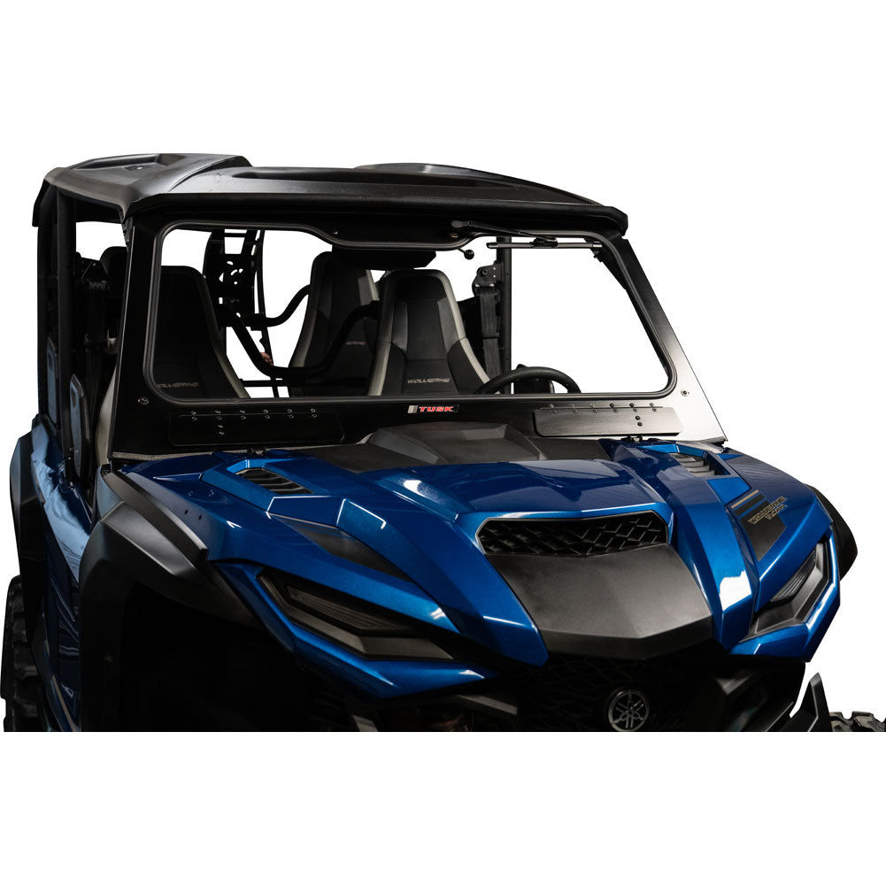 Tusk UTV Full Glass Windshield with 12" Windshield Wiper Yamaha Wolverine RMAX2 1000 2021 - Adventure Parts