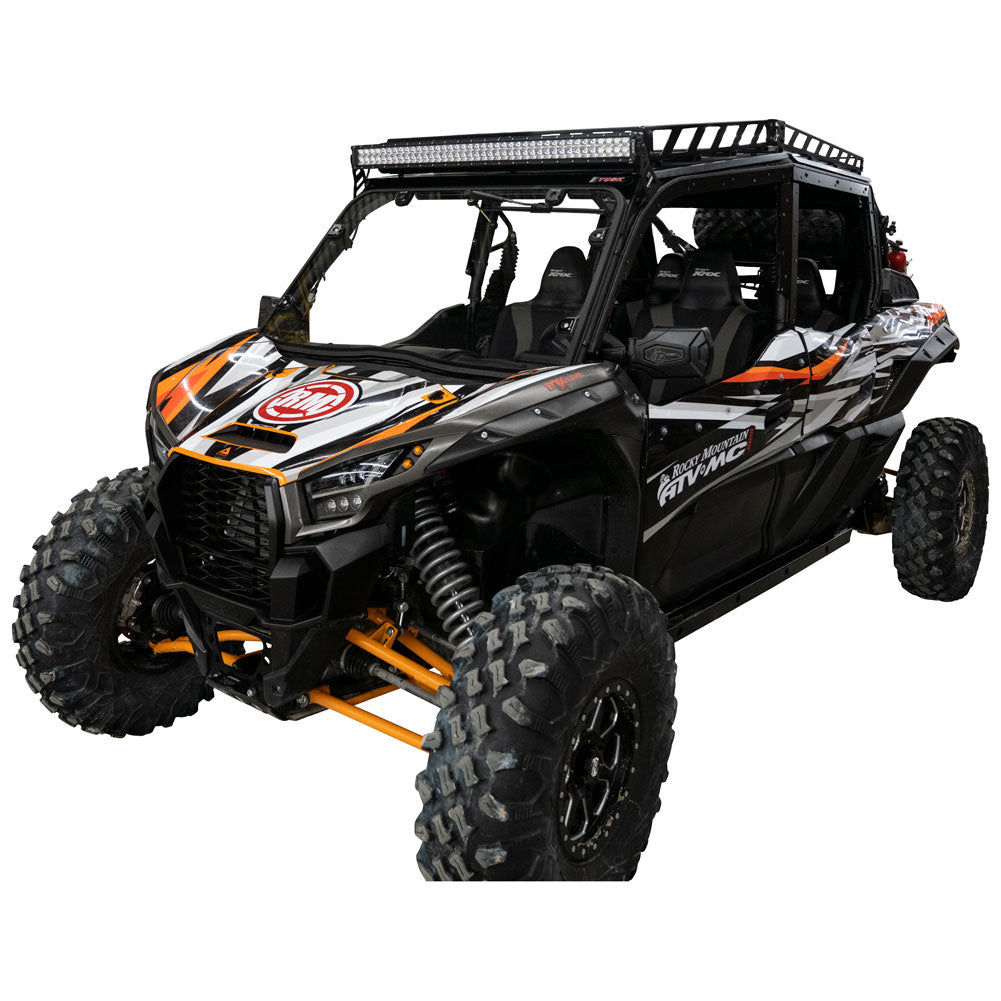 Tusk UTV Full View Glass Windshield with Windshield Wiper Kawasaki Teryx KRX 1000 2020–2025 - Adventure Parts