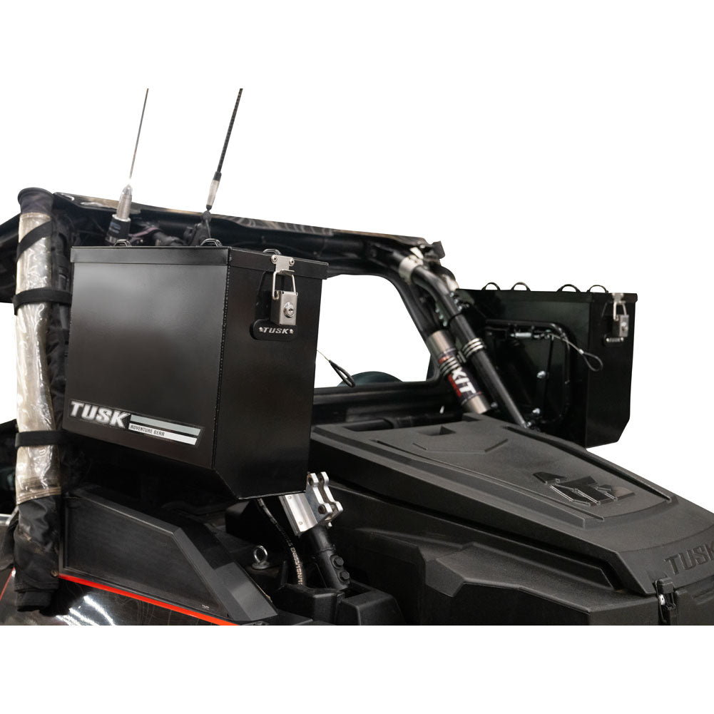 Tusk UTV Quick Release Cargo System Cage Mounted Polaris RZR XP 1000 2016-2023 - Adventure Parts