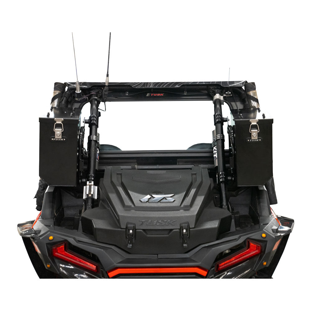 Tusk UTV Quick Release Cargo System Cage Mounted Polaris RZR XP 1000 2016-2023 - Adventure Parts