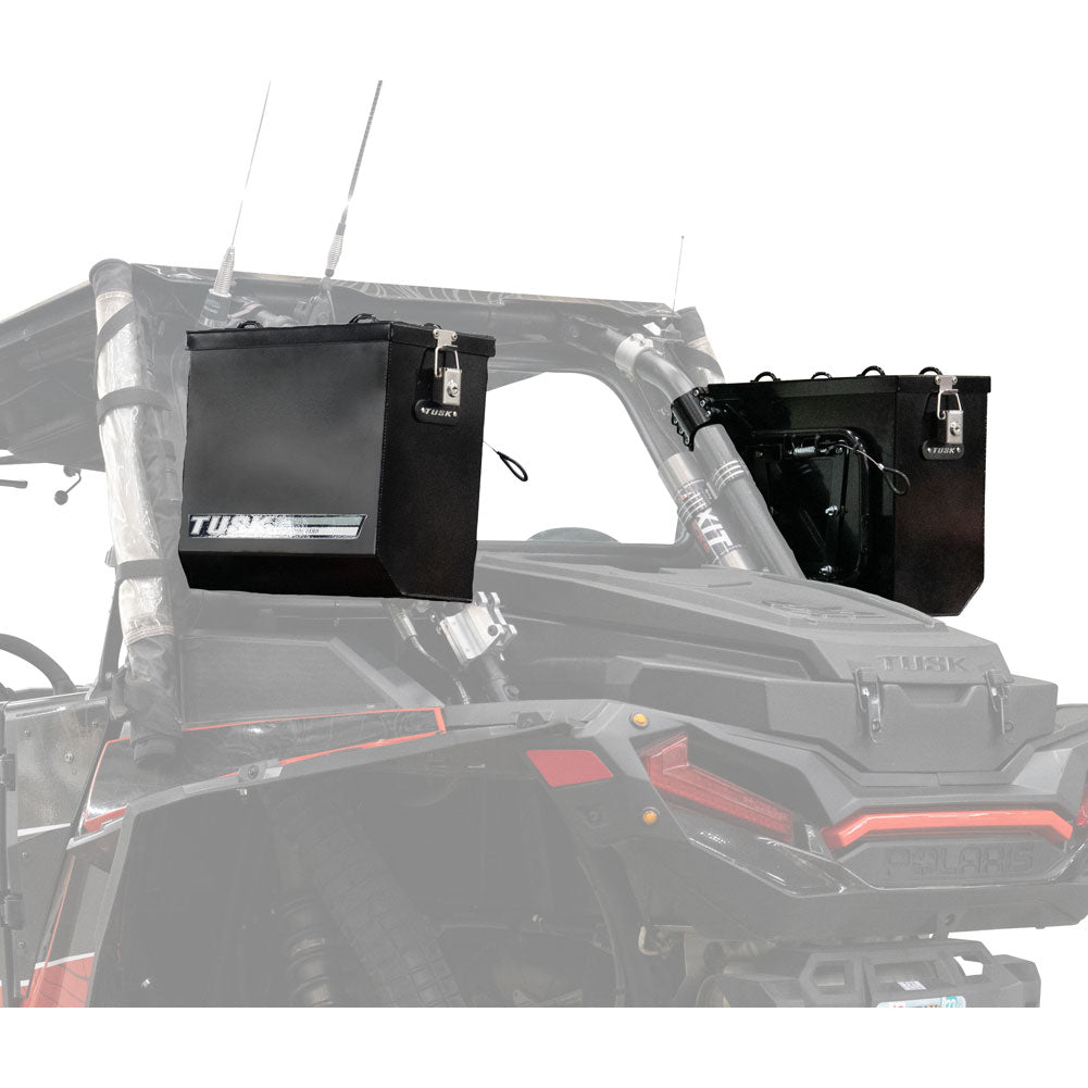 Tusk UTV Quick Release Cargo System Cage Mounted Polaris RZR XP 1000 2016-2023 - Adventure Parts