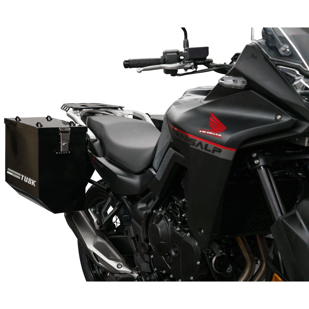 Tusk Aluminum Panniers with Pannier Racks Honda Transalp XL750 2024 - Adventure Parts