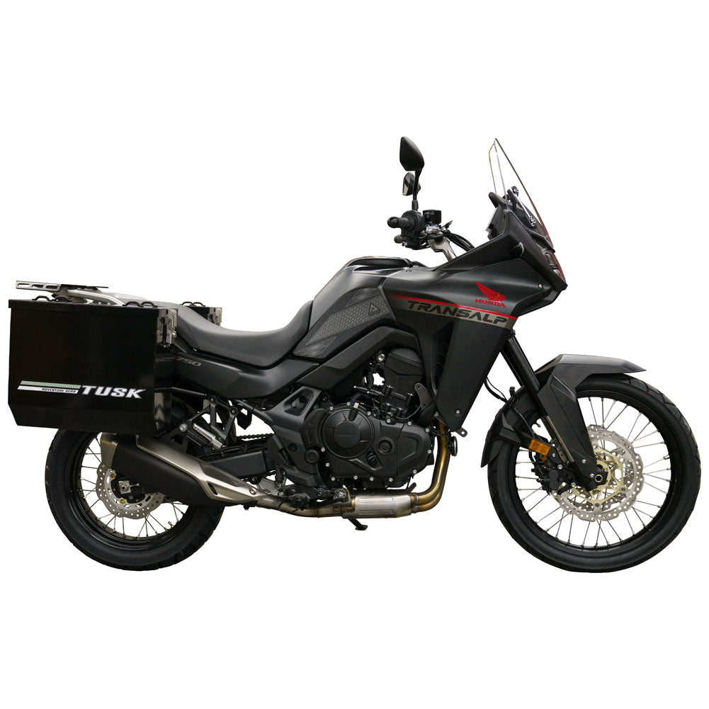 Tusk Aluminum Panniers with Pannier Racks Honda Transalp XL750 2024 - Adventure Parts