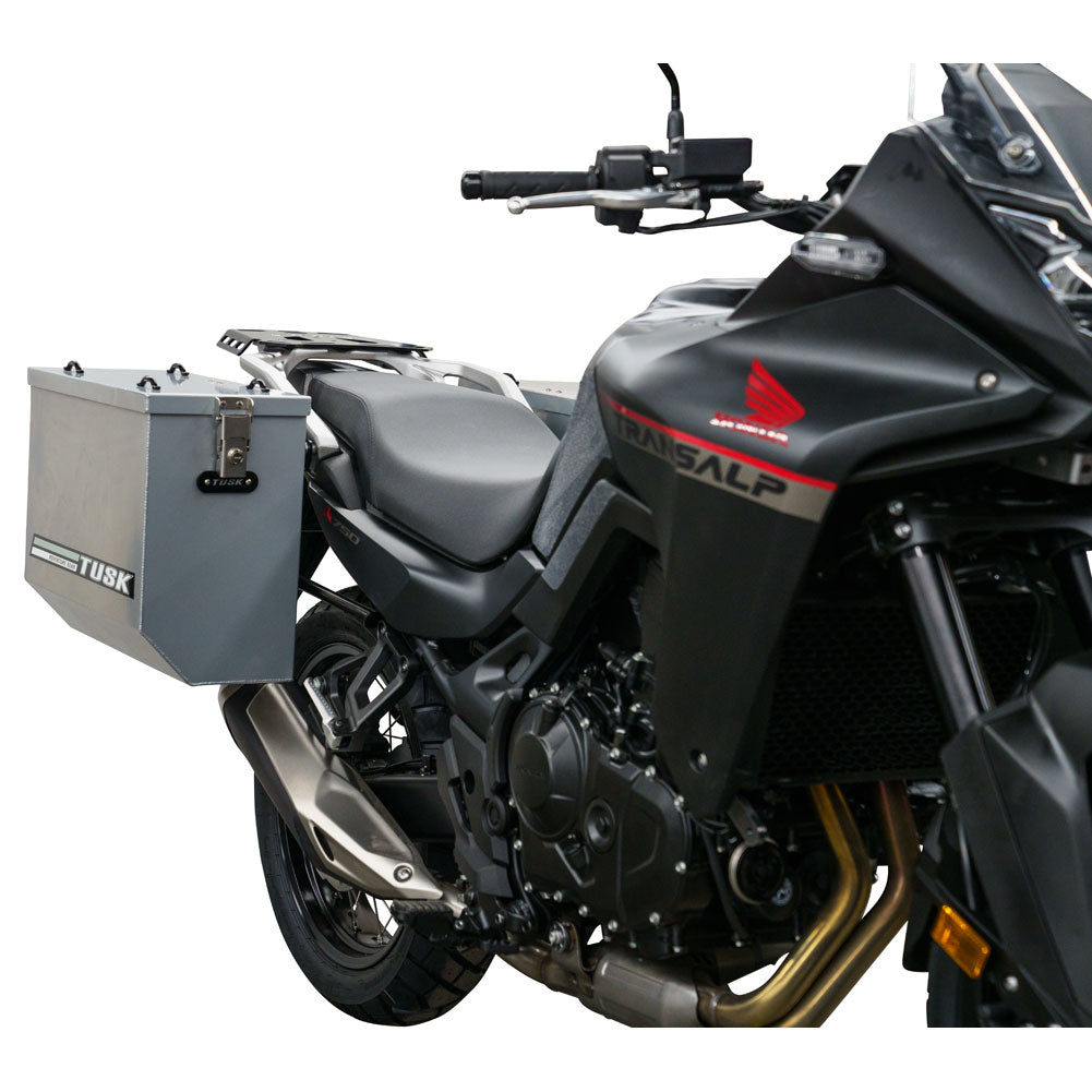 Tusk Aluminum Panniers with Pannier Racks Honda Transalp XL750 2024 - Adventure Parts