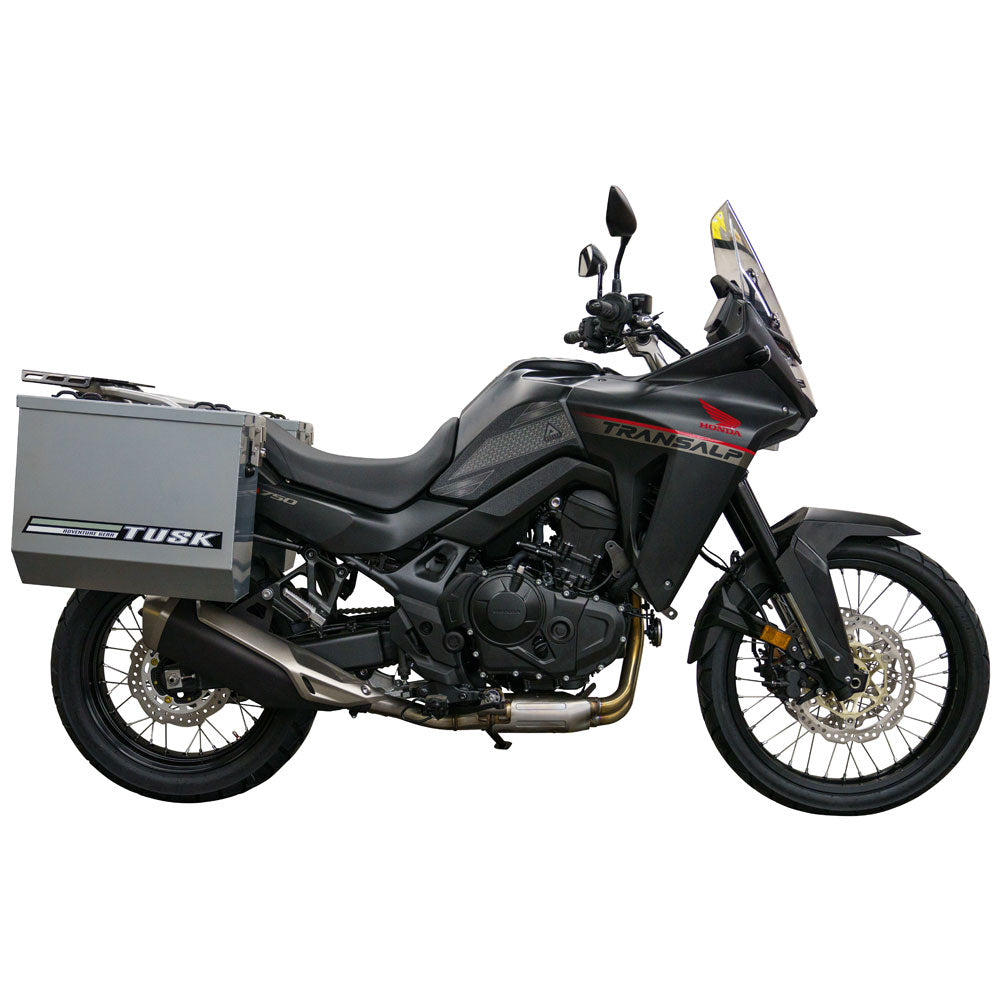 Tusk Aluminum Panniers with Pannier Racks Honda Transalp XL750 2024 - Adventure Parts