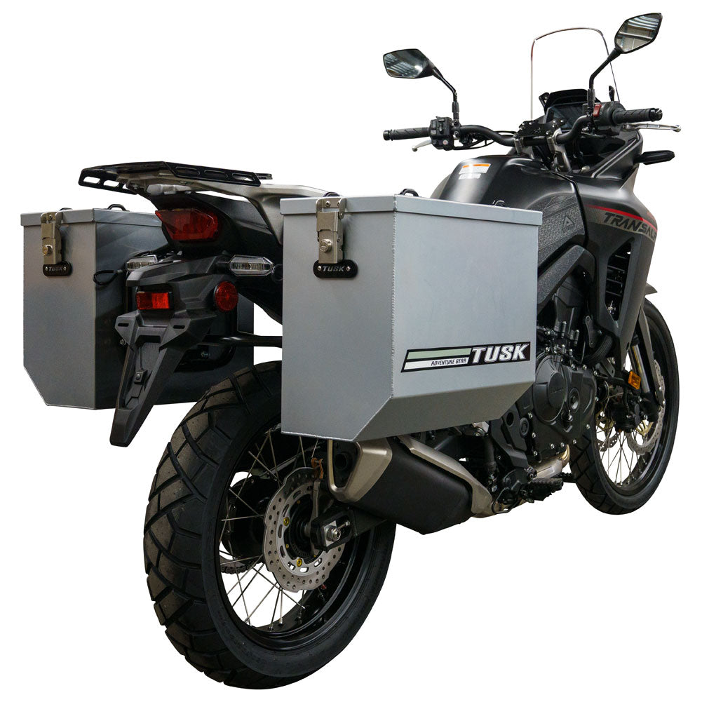 Tusk Aluminum Panniers with Pannier Racks Honda Transalp XL750 2024 - Adventure Parts