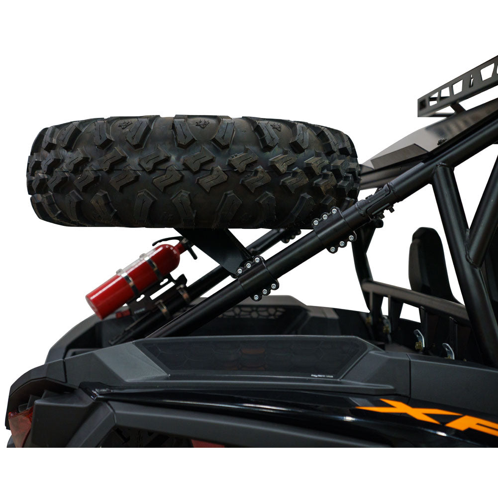 Tusk Spare Tire Carrier Combo Kit Polaris RZR XP 1000 Premium 2024–2025 - Adventure Parts