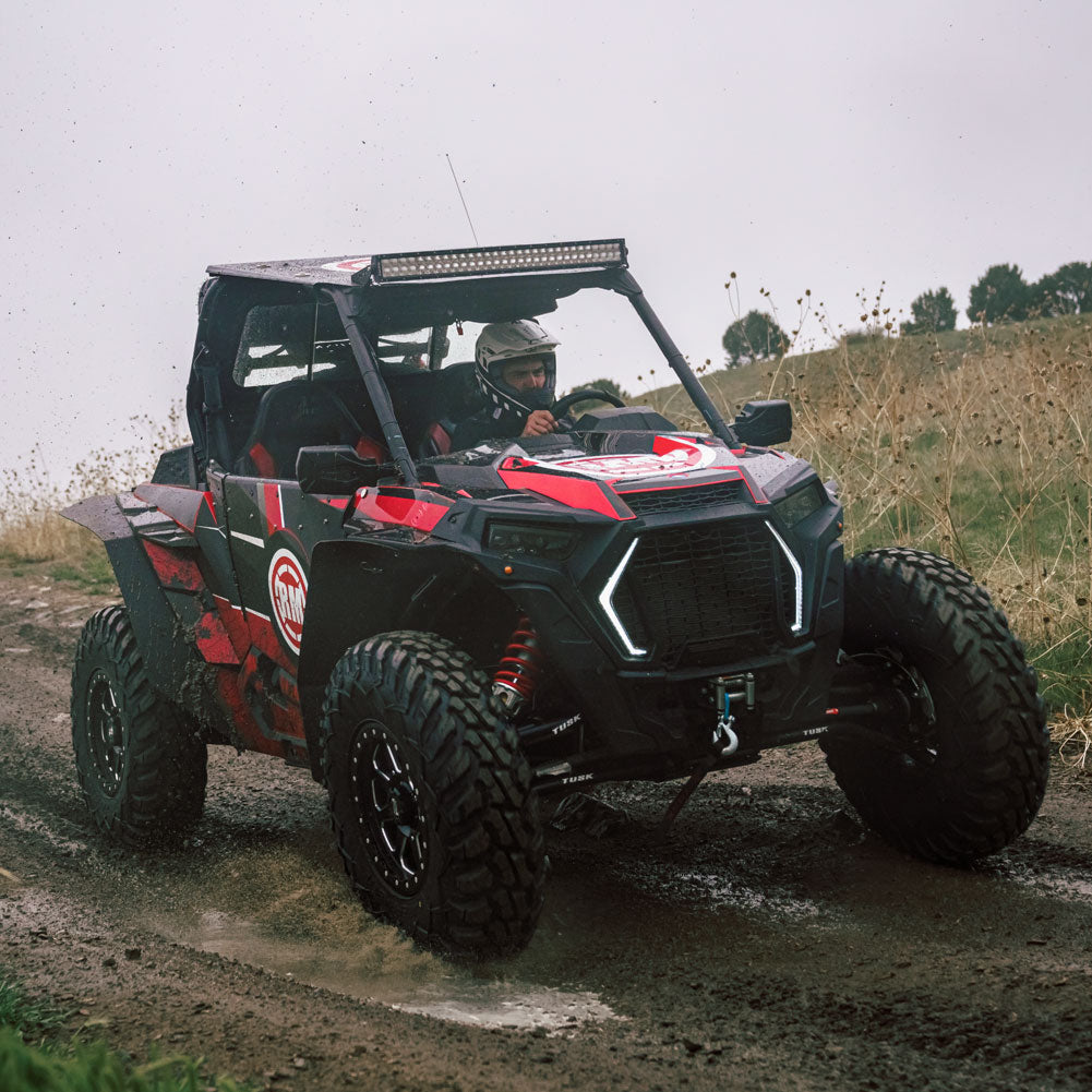 Tusk Quick Release Fender Flare Kit Polaris RZR XP 1000 2014–2023 - Adventure Parts