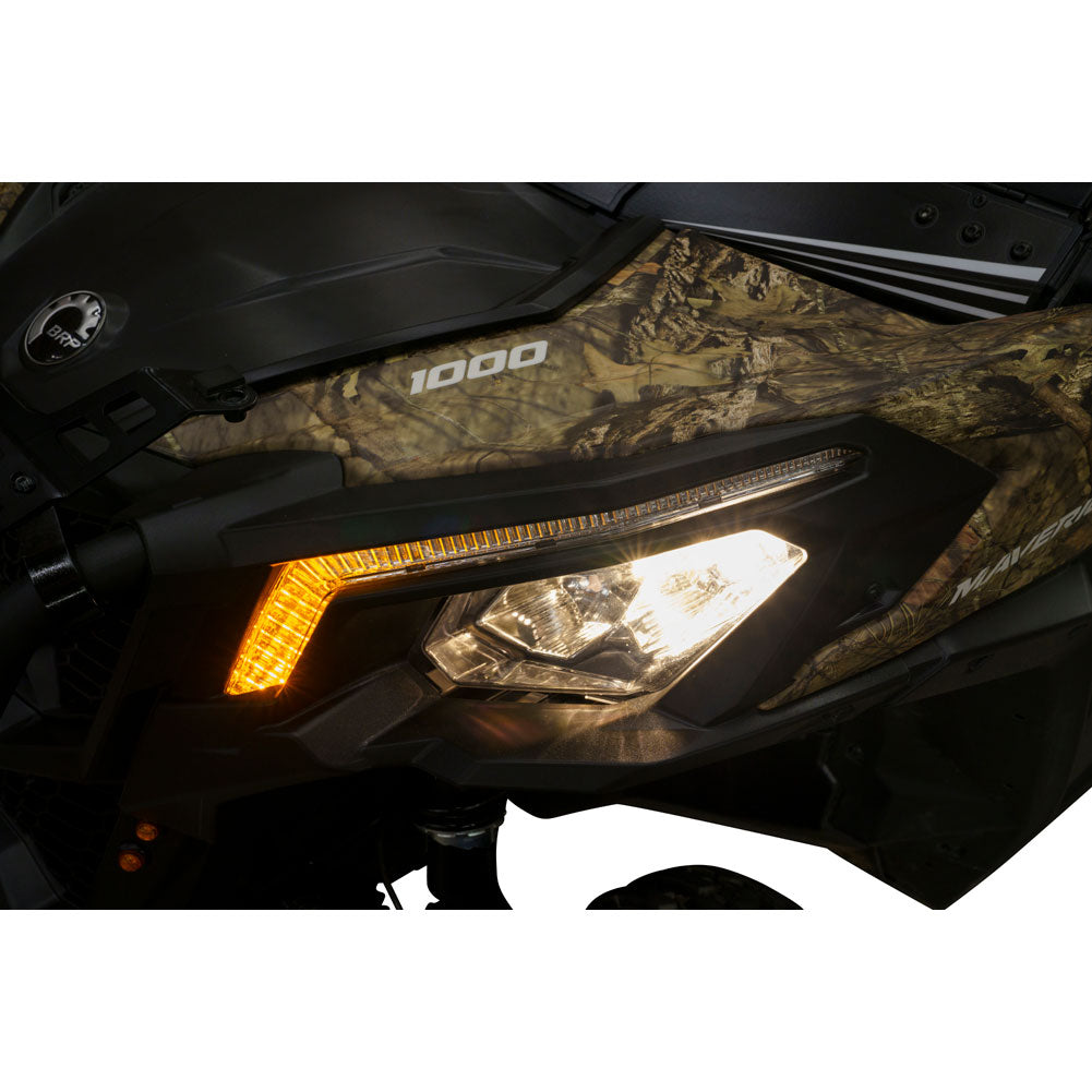 Tusk LED Front Accent Lights with Turn Signals Can-Am Maverick Sport 1000 2017-2025 - Adventure Parts