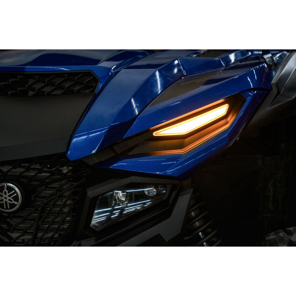 Tusk LED Front Accent Lights with Turn Signals Yamaha Wolverine RMAX2 1000 2021-2025 - Adventure Parts