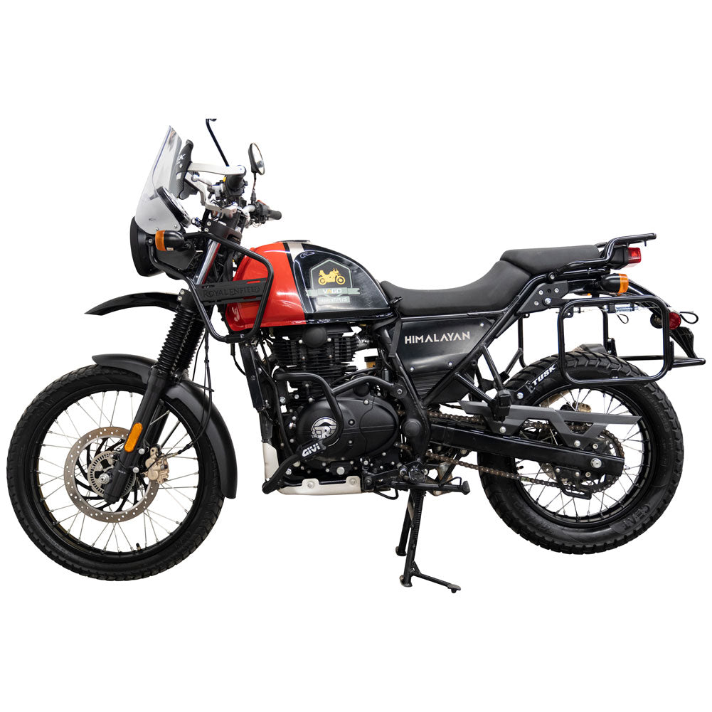 Tusk Aluminum Panniers with Pannier Racks Royal Enfield Himalayan 2016–2023