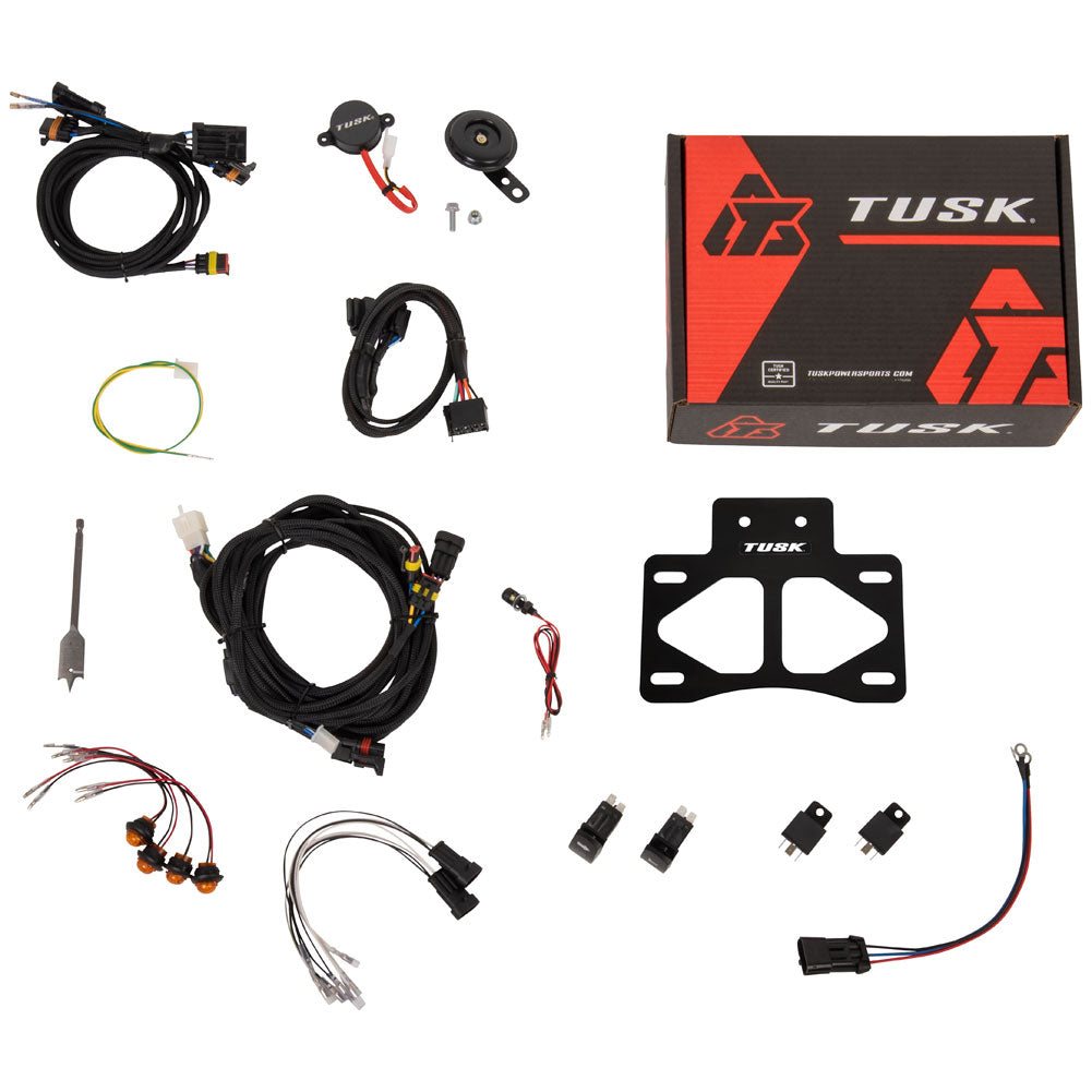Tusk Plug and Play UTV Signal & Horn Kit Yamaha Wolverine RMAX2 1000 2021-2025 - Adventure Parts