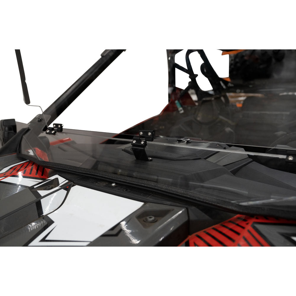 Tusk UTV Folding Detachable Polycarb Windshield Polaris RZR Pro XP 4 Premium 2020–2024 - Adventure Parts