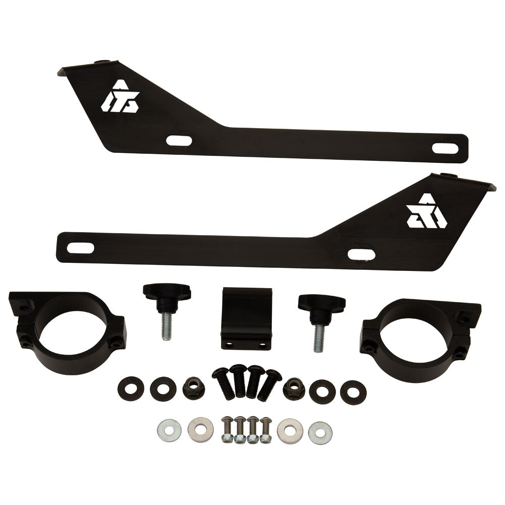 Tusk UTV Folding Detachable Polycarb Windshield Polaris RZR Pro XP 4 Premium 2020–2024 - Adventure Parts