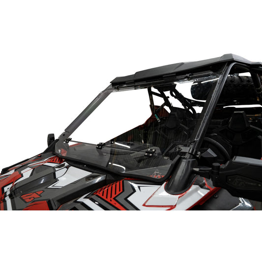 Tusk UTV Folding Detachable Polycarb Windshield Polaris RZR Pro XP 4 Premium 2020–2024 - Adventure Parts