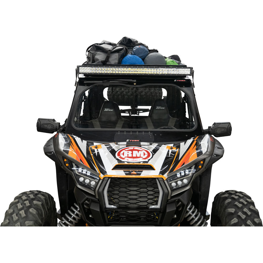 Tusk UTV Full Glass Windshield with 16" Windshield Wiper Kawasaki Teryx KRX 1000 2020–2025 - Adventure Parts
