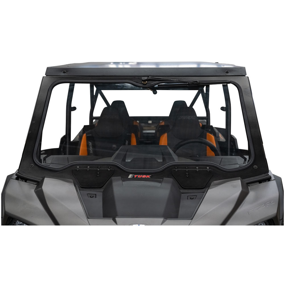 Tusk UTV Full Glass Windshield with 16" Windshield Wiper Polaris RZR XP 1000 Premium 2024–2025 - Adventure Parts
