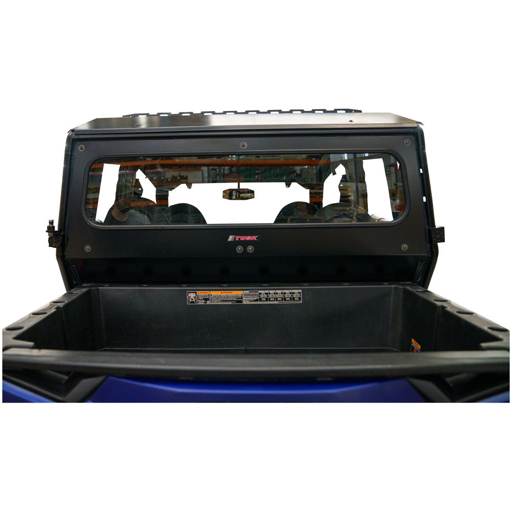 Tusk UTV Rear Glass Window Polaris GENERAL 1000 Deluxe EPS 2016-2025 - Adventure Parts