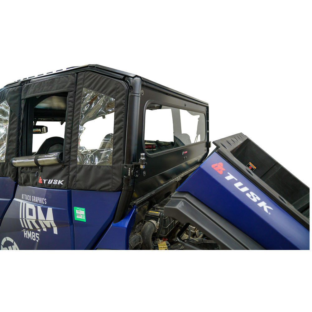 Tusk UTV Rear Glass Window Polaris GENERAL 1000 Deluxe EPS 2016-2025 - Adventure Parts