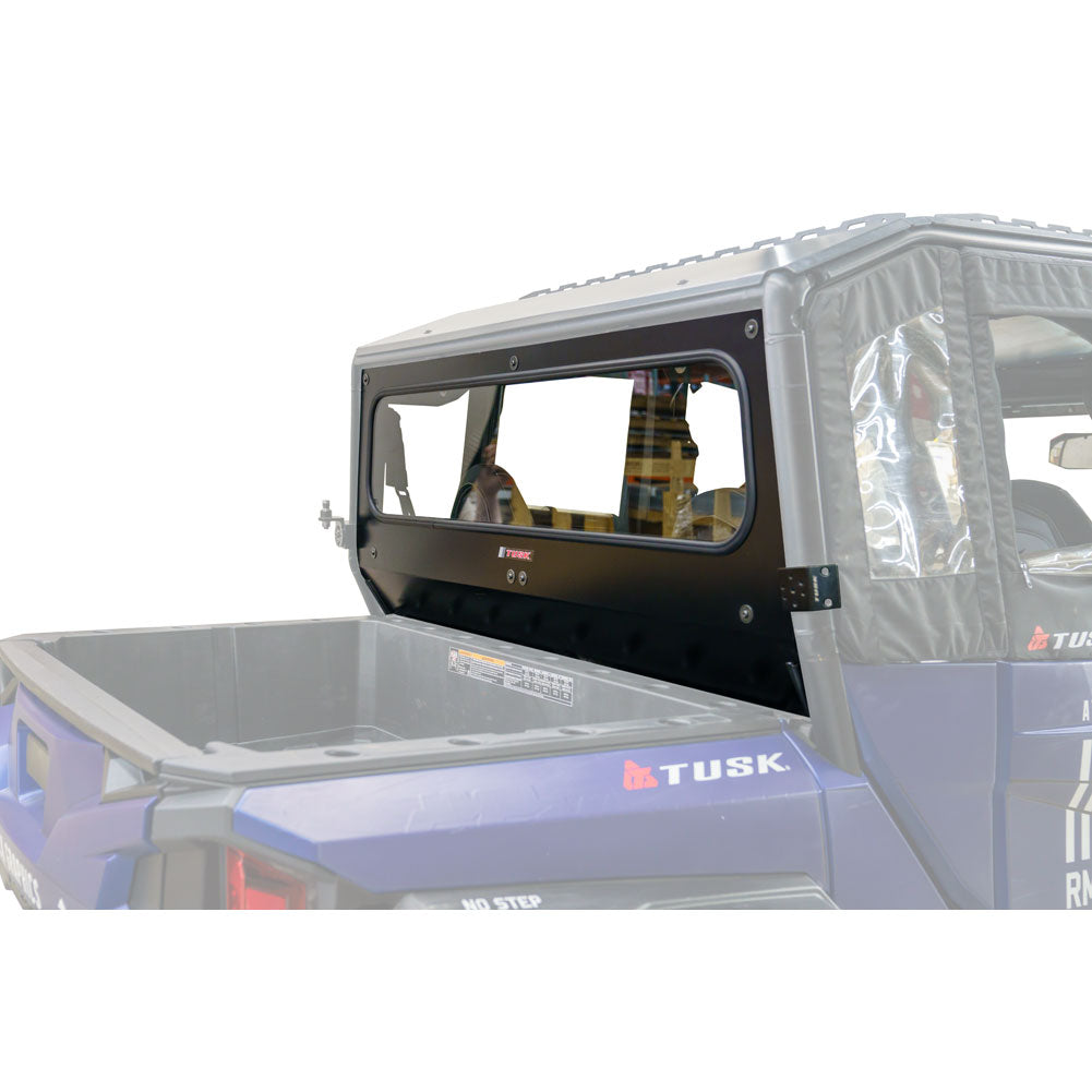Tusk UTV Rear Glass Window Polaris GENERAL 1000 Deluxe EPS 2016-2025 - Adventure Parts
